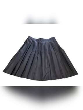 French Toast NWT Solid Navy Blue Pleated Midi School Uniform Skirt Size 20